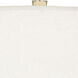 Dal 19.25 inch 100 watt Modern Brass Accent Lamp Portable Light