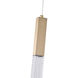 Canada LED 2 inch Gold LED Pendant Ceiling Light