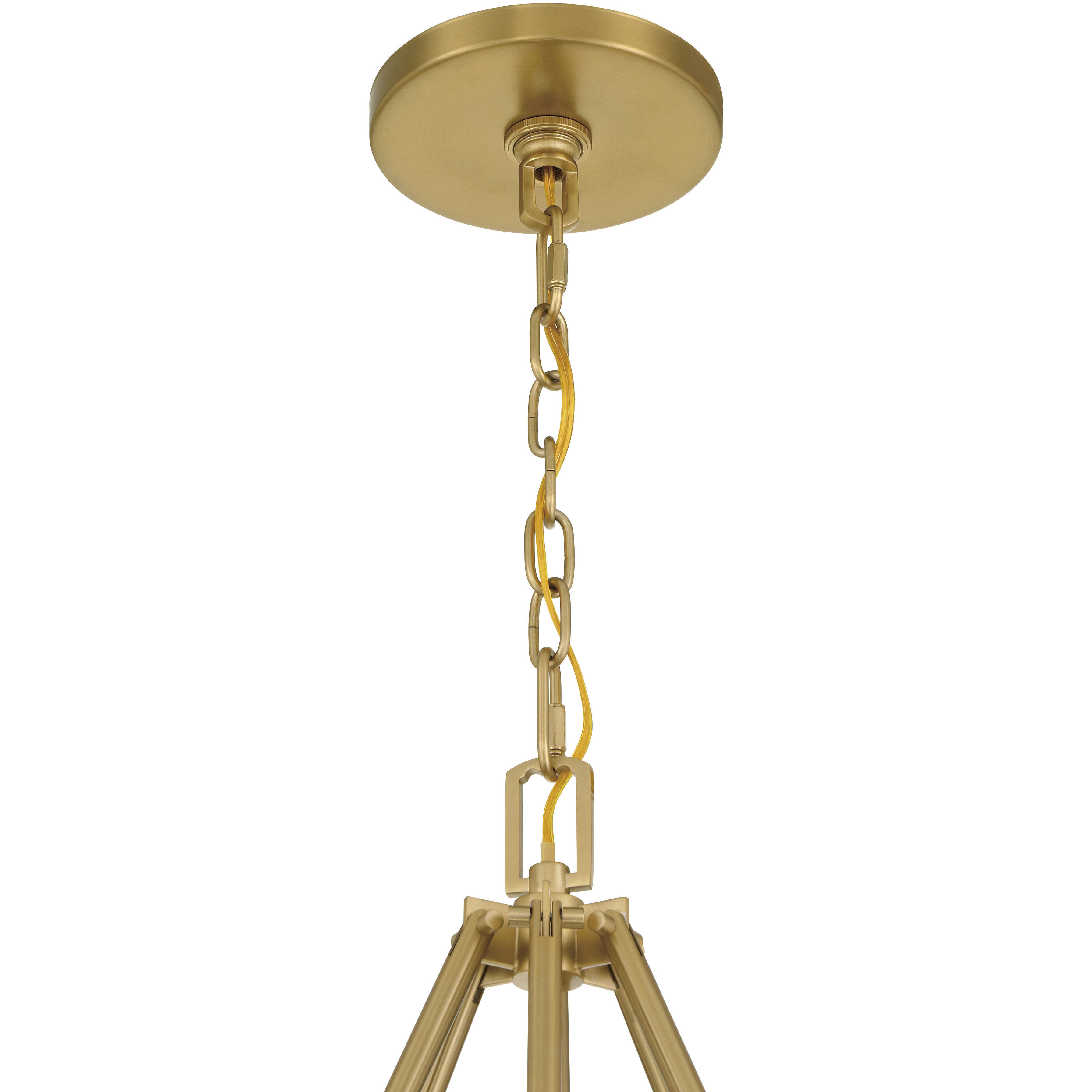 Dutton 18 Light 42.75 inch Signature Brass Chandelier Ceiling Light