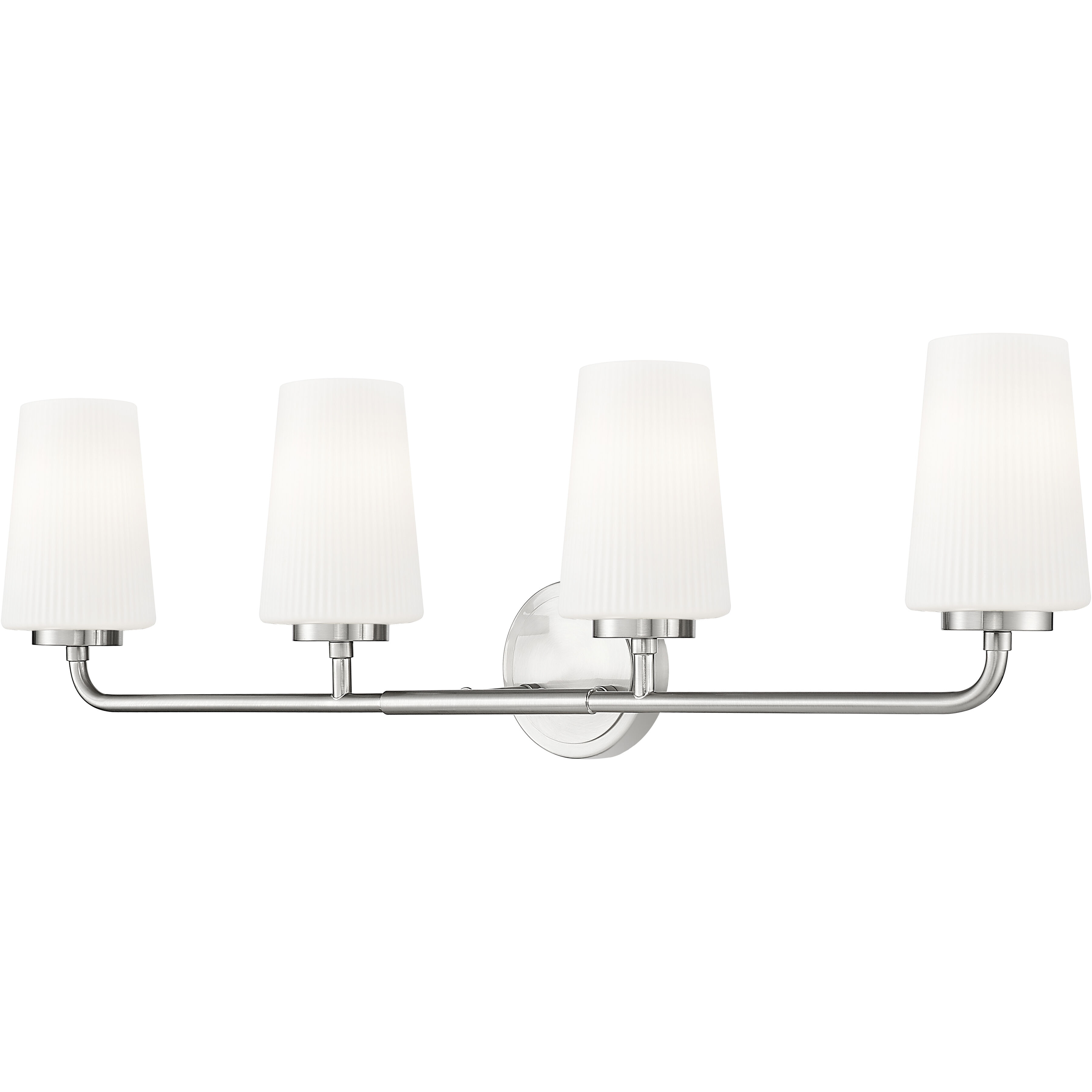 Montford 4 Light 32 inch Brushed Nickel Bath Vanity Light Wall Light