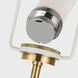 AERIN Olsen 32.5 inch 5.00 watt Crystal and Hand-Rubbed Antique Brass Cordless Table Lamp Portable Light
