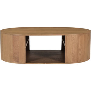 Theo 50 X 30 inch Natural Coffee Table