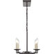 Joanie 6 Light 34 inch Old Bronze Linear Chandelier Ceiling Light