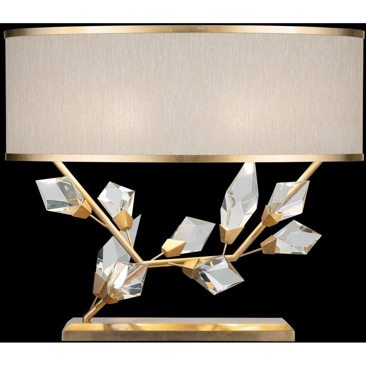 Foret 21.5 inch 100 watt Gold Table Lamp Portable Light