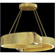 Strata 10 Light 32 inch Gold Pendant Ceiling Light