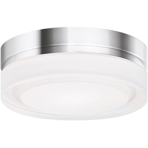 Sean Lavin Cirque LED 6 inch Chrome Flush Mount Ceiling Light in 3000K, Integrated LED