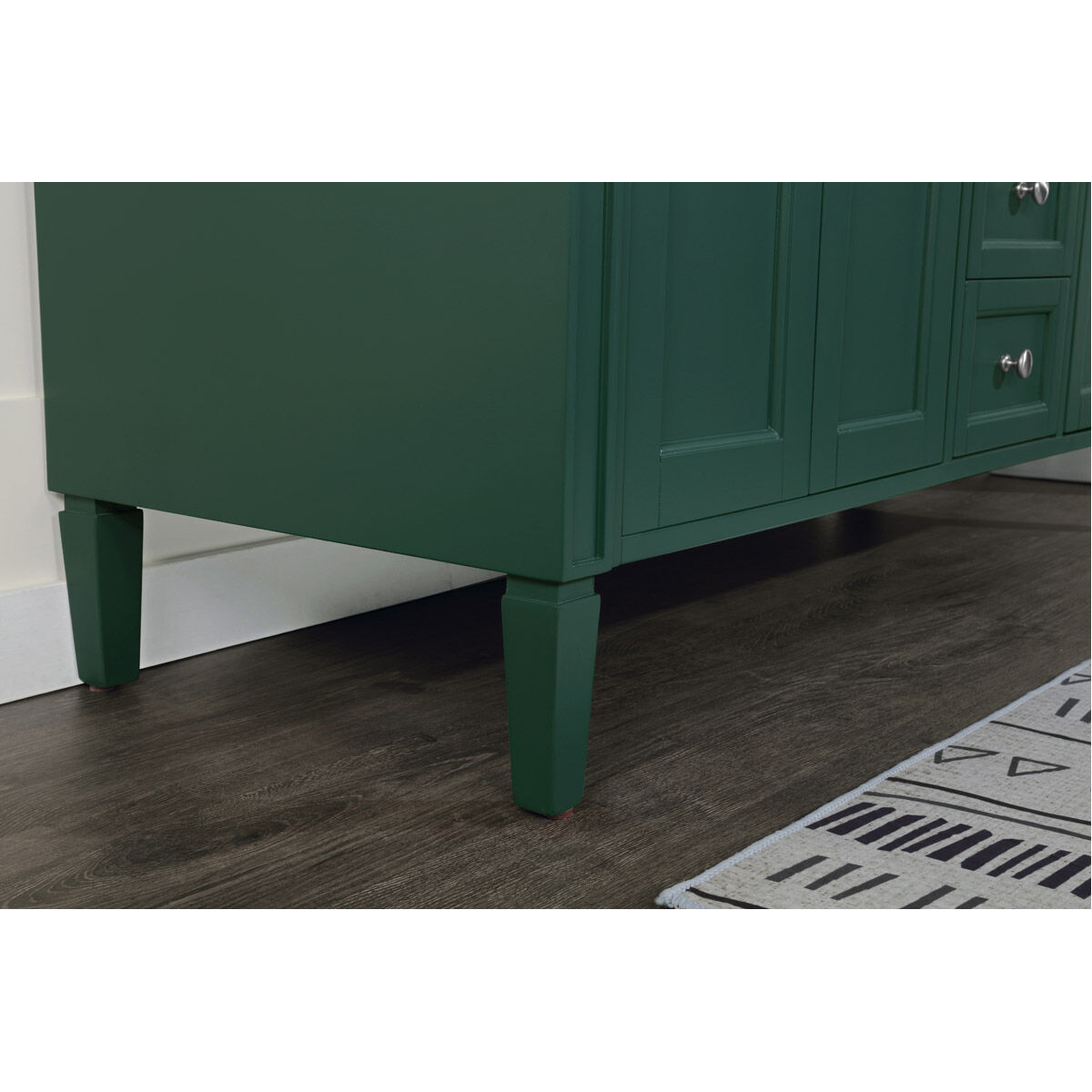 Park Avenue 60 X 22 X 35 inch Green Vanity Sink Set