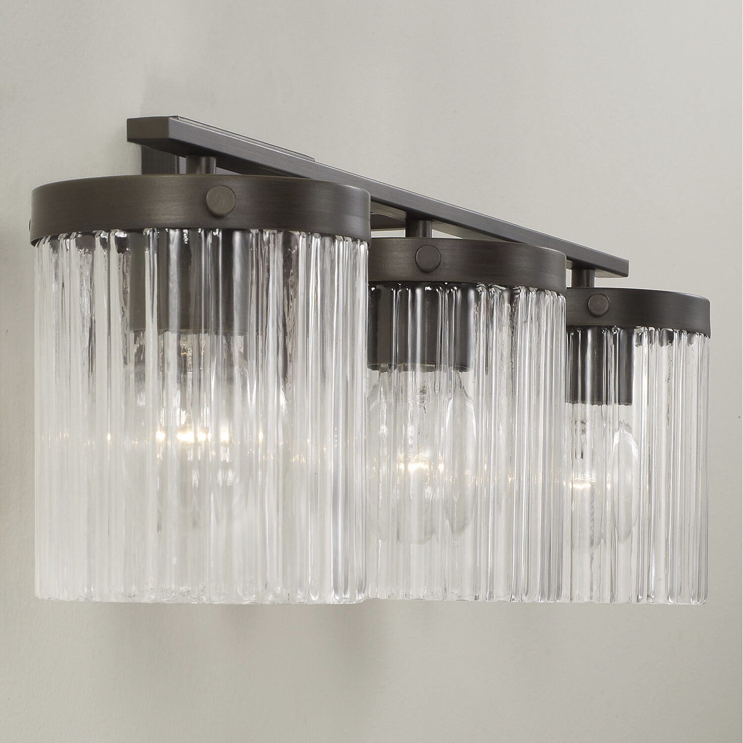 Vaughn 3 Light 23.25 inch Oil Rubbed Bronze Vanity Light Wall Light