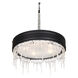 Juniper 5 Light 25.5 inch Black Matte Chandelier Ceiling Light