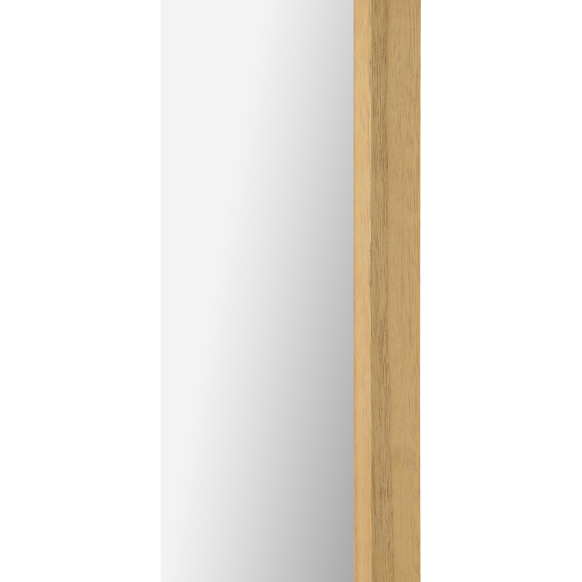 Ampato 36 X 24 inch Natural and Clear Mirror