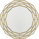 Anita 35.4 X 35.4 inch Gold Wall Mirror