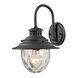 Labette 1 Light 13 inch Weathered Charcoal Outdoor Sconce