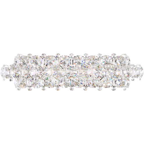 Baronet 5 Light 25 inch Polished Stainless Steel Bath Vanity & Wall Light in Radiance