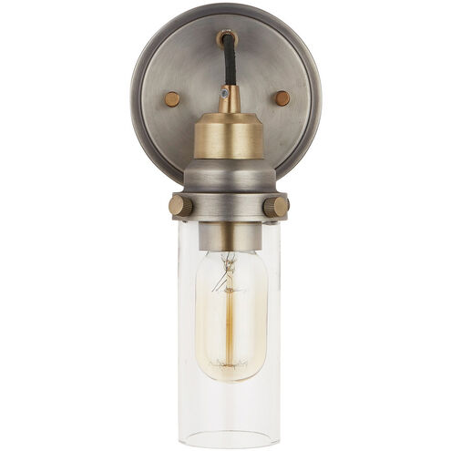 Elijah 1 Light 5 inch Antique Nickel Sconce Wall Light