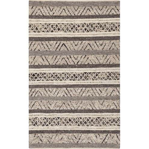 Lewisburg 36 X 24 inch Charcoal Rug, Rectangle