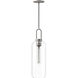 Alora Mood Soji 1 Light 6 inch Brushed Nickel Pendant Ceiling Light