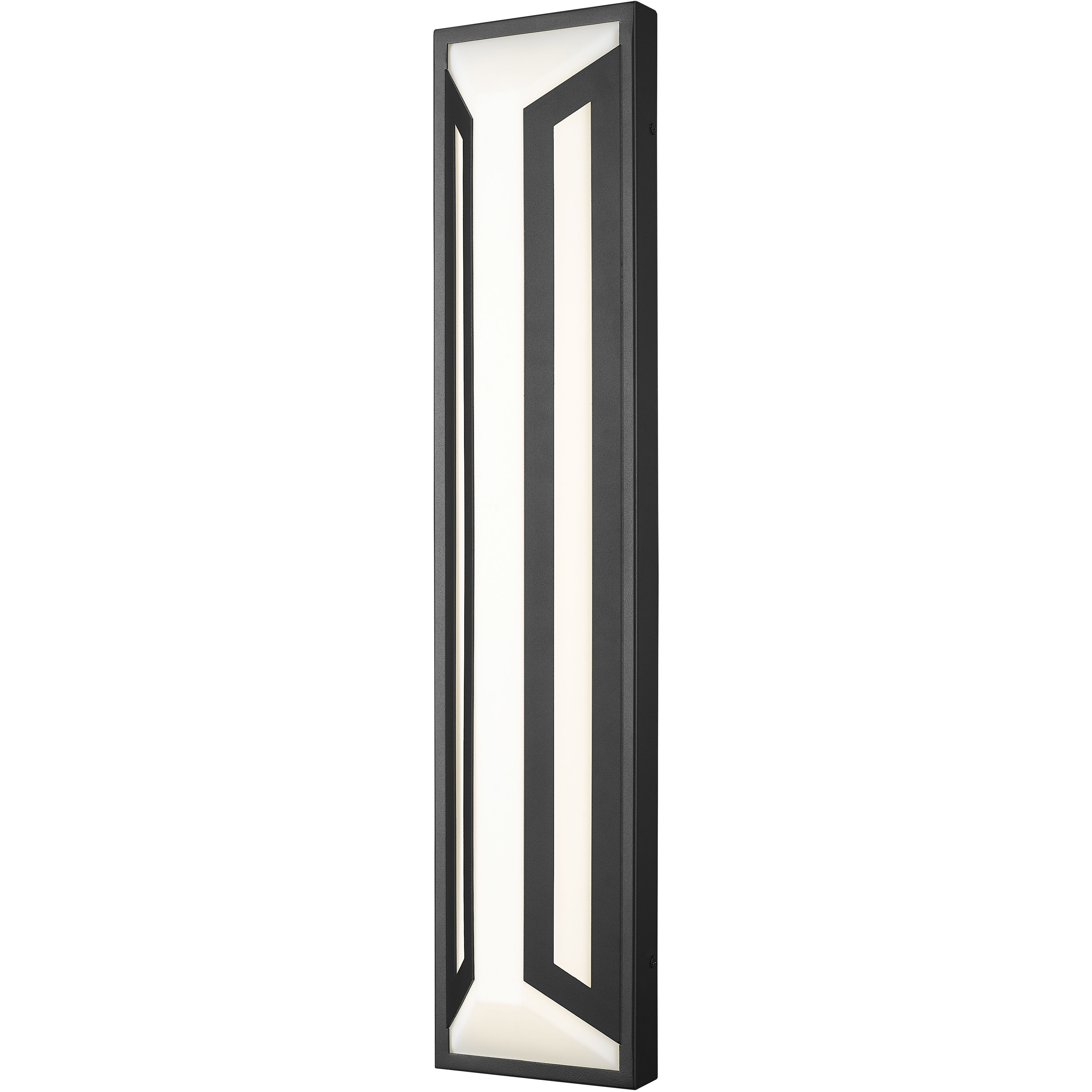 Banff LED 28 inch Sand Black Outdoor Wall Light in Soft Sand Black