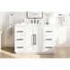 Chase 48 X 34 inch White Bathroom Vanity Cabinet