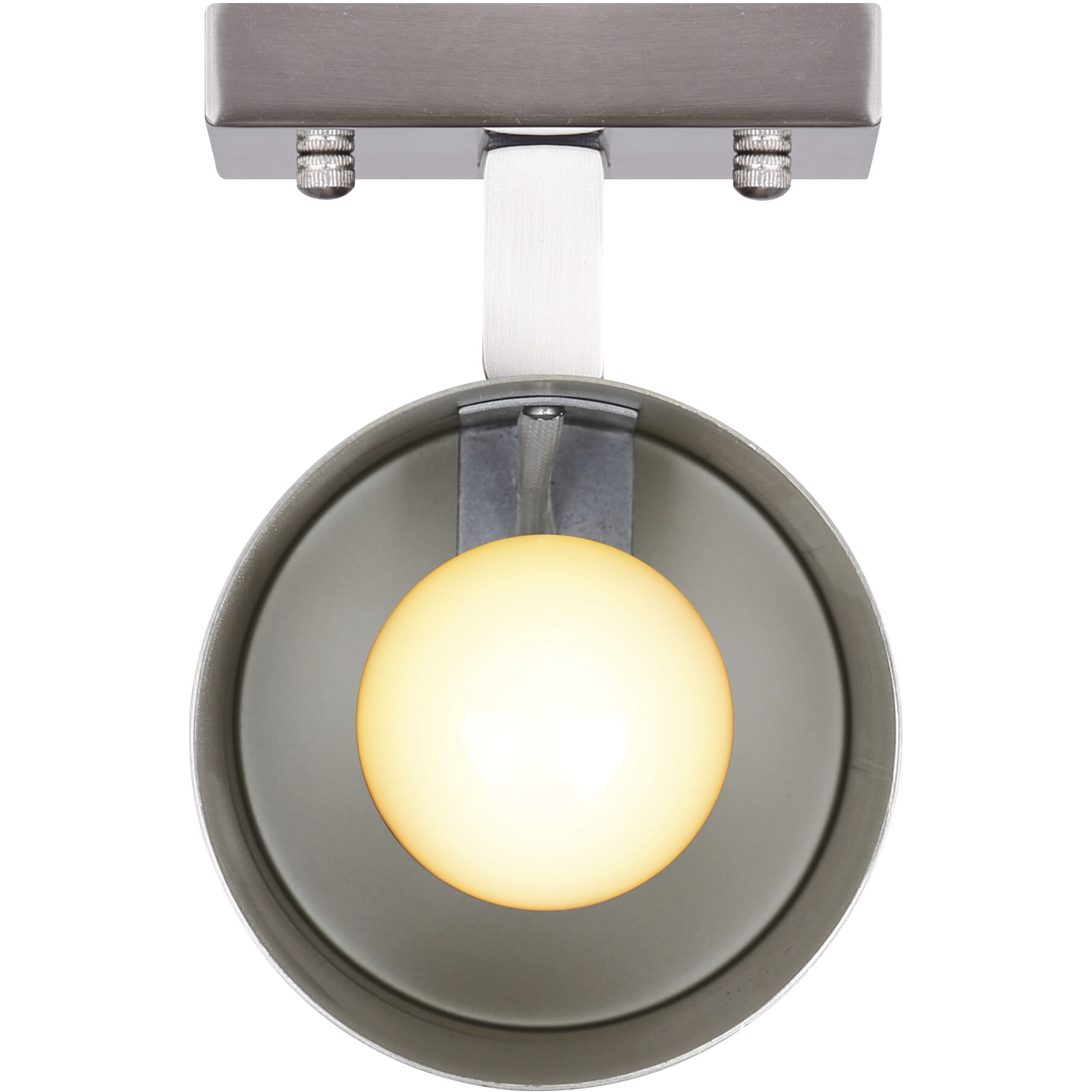 Madison 1 Light 7 inch Brushed Nickel Outdoor Downlight