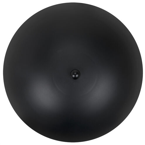 Shadow 1 Light 12 inch Matte Black Sconce Wall Light