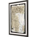 Balancing Act White and Black and Metallic and Beige Framed Art, The Studio