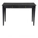 Leonardo 49 X 25 inch Charcoal Black Desk