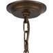 Serafina 9 Light 32 inch Weathered Bronze Chandelier Ceiling Light