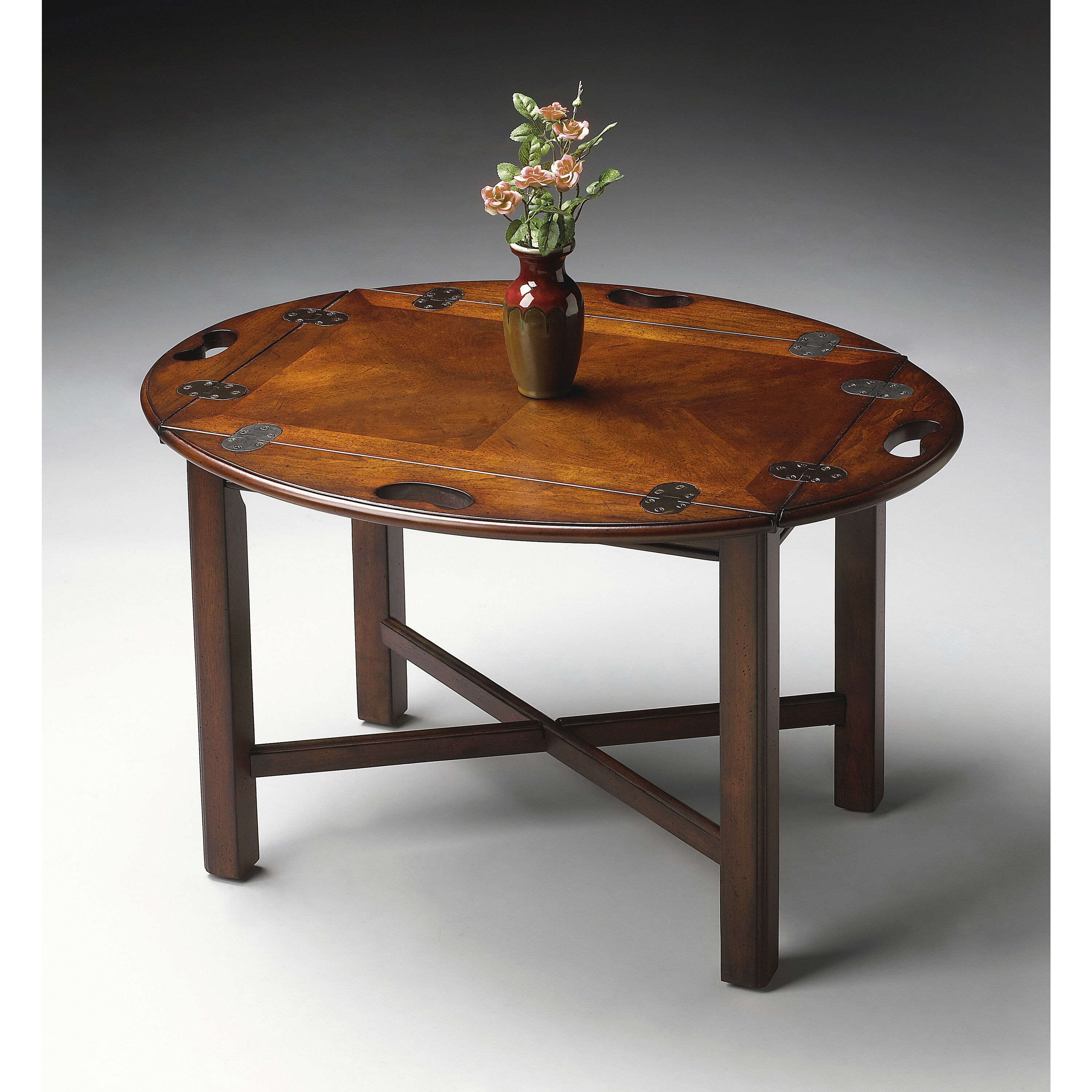Carlisle  30 X 23 inch Plantation Cherry Cocktail Table