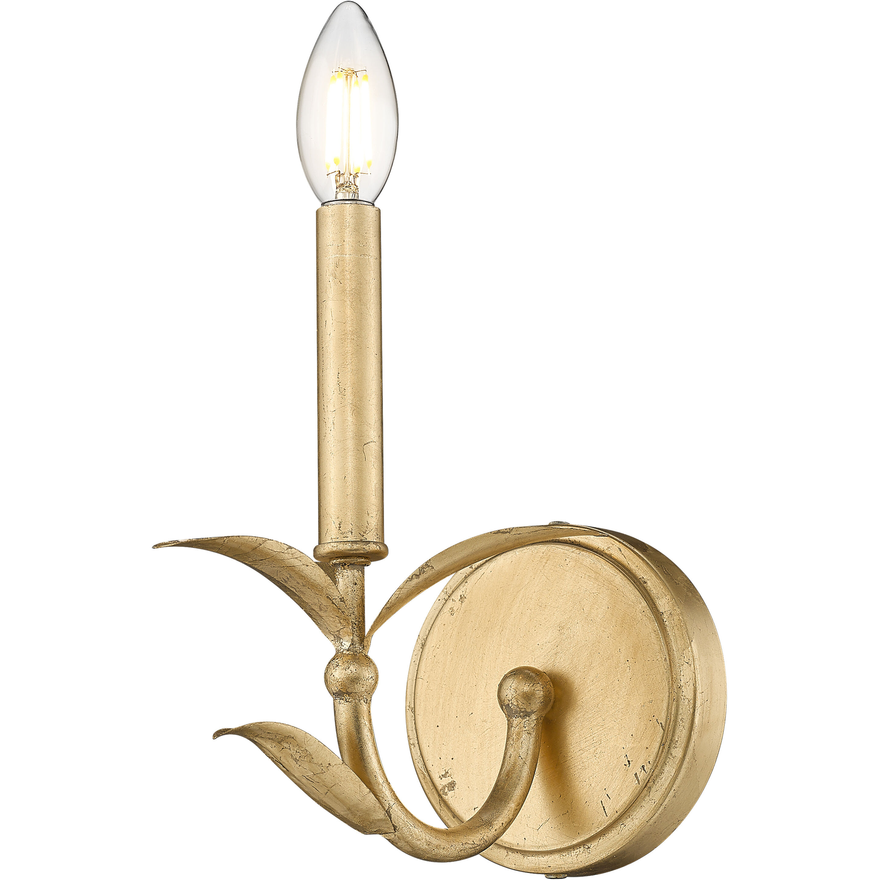 Aslin Wall Sconce Wall Light in Gold Leaf