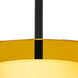Pahu 8 1 Light Black Stem Pendant Ceiling Light