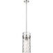 Fontaine 1 Light 5.5 inch Polished Nickel Pendant Ceiling Light