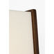 Kelly Wearstler Satori LED 4.5 inch Natural Walnut ADA Boxed Sconce Wall Light