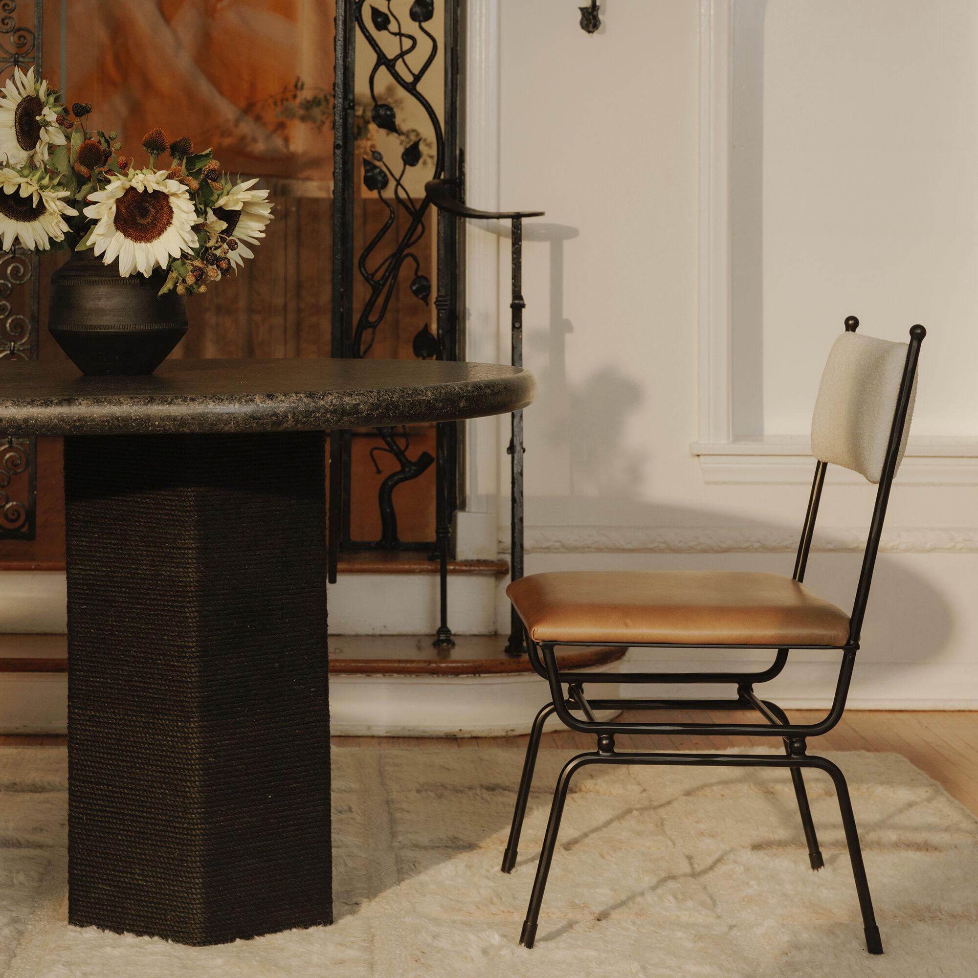 Sartoria 72 X 40 inch Black Dining Table