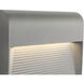Casa LED 8.5 inch Gray Exterior Wall/Step Light