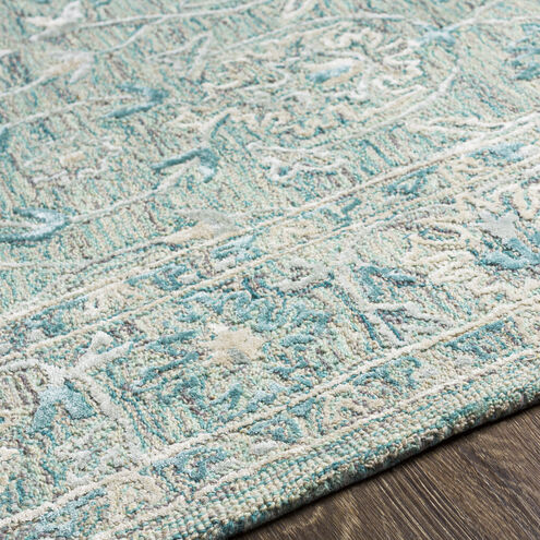 Shelby 156 X 108 inch Aqua Rug in 9 x 13, Rectangle