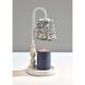 Gabby 13.5 inch 50 watt White Candle Warmer Desk Lamp Portable Light, Simplee Adesso