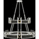 Mirage 24 Light 50 inch Silver Chandelier Ceiling Light