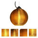 Kristall 8 LED Black Cord Pendant Ceiling Light