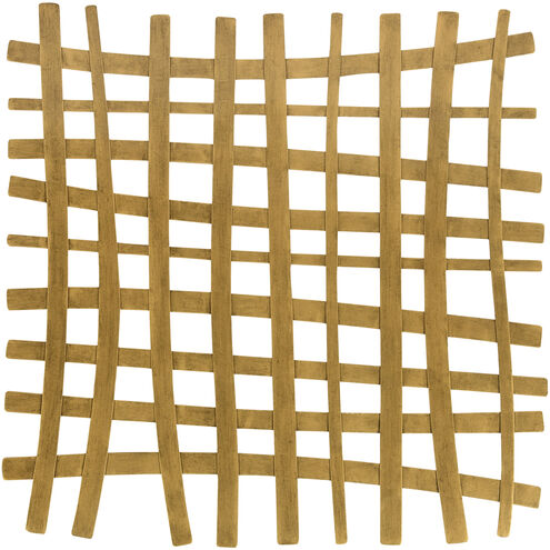 Gridlines 24 X 24 inch Metal Wall Decor