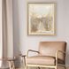 Goldenscape White and Metallic and Brown Framed Art, The Studio