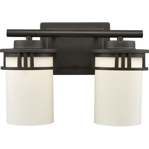 Ravendale 2 Light 12 inch Oil Rubbed Bronze Vanity Light Wall Light