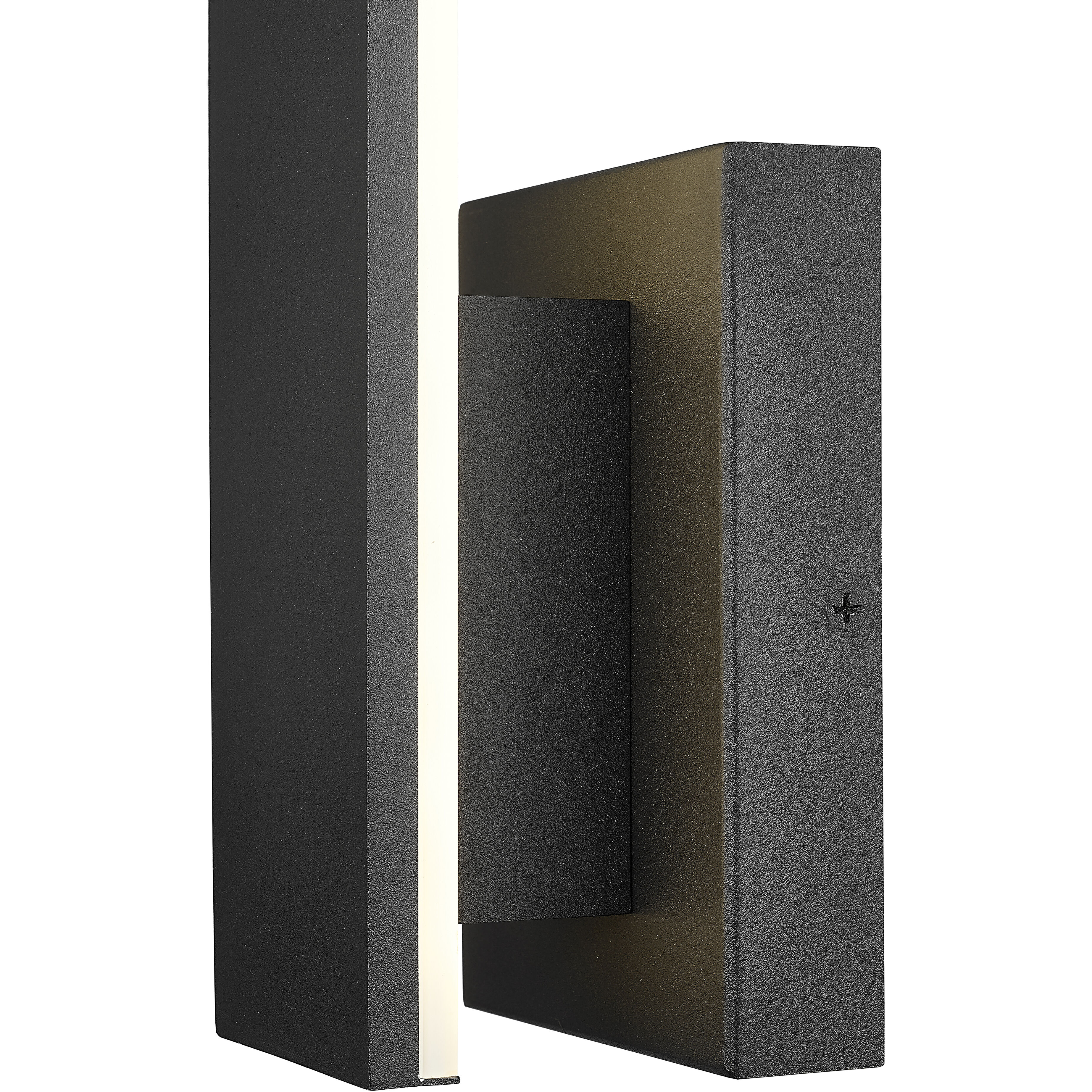 Stylet LED 3.75 inch Sand Black Outdoor Wall Light