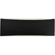 Ambiance 2 Light 16 inch Carbon Matte Black Wall Sconce Wall Light