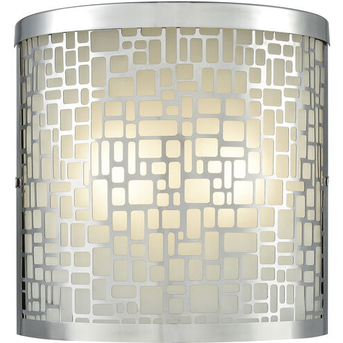 Hooper 2 Light 8 inch Silver Outdoor Sconce