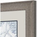 Seabed Scene Blue and Gray Framed Art, Propac