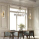 Elora 12 Light 35.75 inch Legacy Brass Pendant Ceiling Light