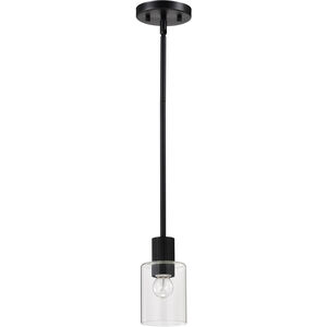 Clarksville 4 inch Matte Black Pendant Ceiling Light
