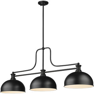 Melange 3 Light 13.00 inch Billiard Light