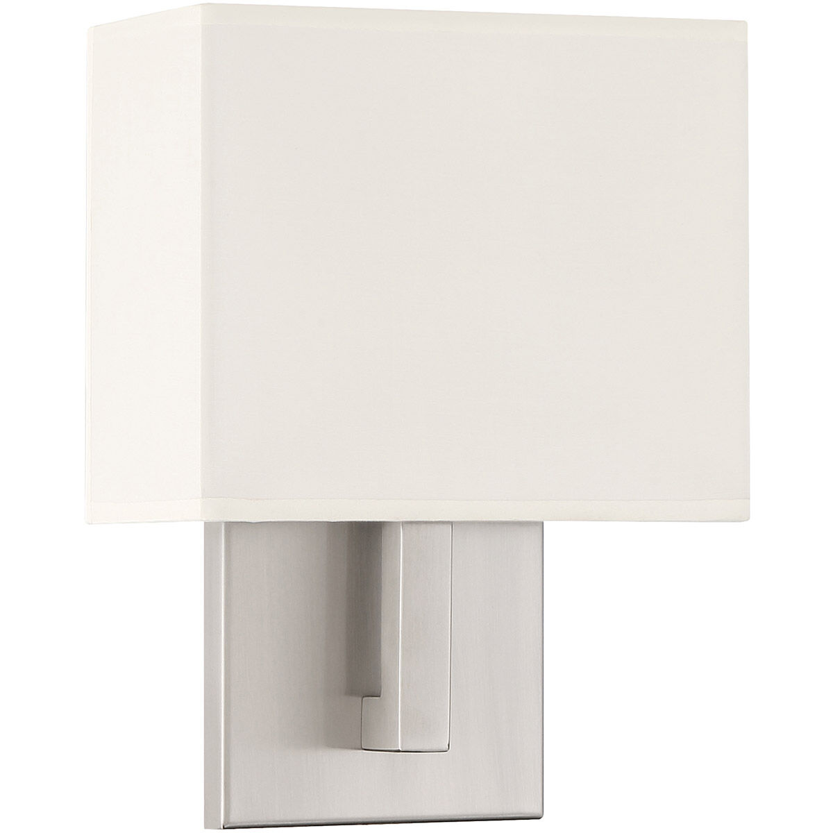 Mid Town Wall Sconce Wall Light in Brushed Steel