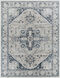 Allegro 120 X 94 inch Taupe Rug, Rectangle